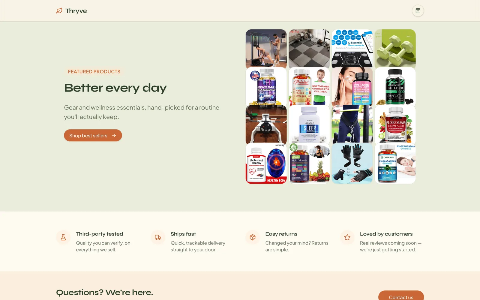 Thryve screenshot 2