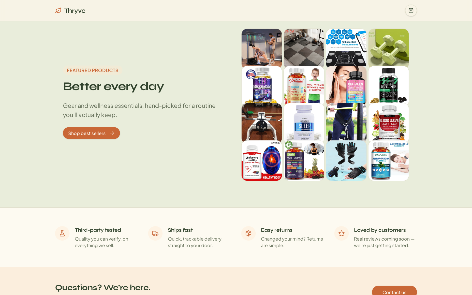Thryve screenshot 2